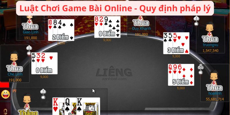 Luật Chơi Game Bài Online: Cách Thức Và Quy Định Để Chơi 3 luat-choi-game-bai-online-quy-dinh-phap-ly